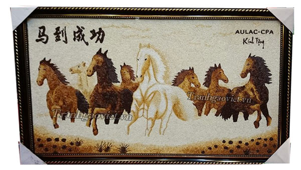 tranh gạo mã đáo thành công
