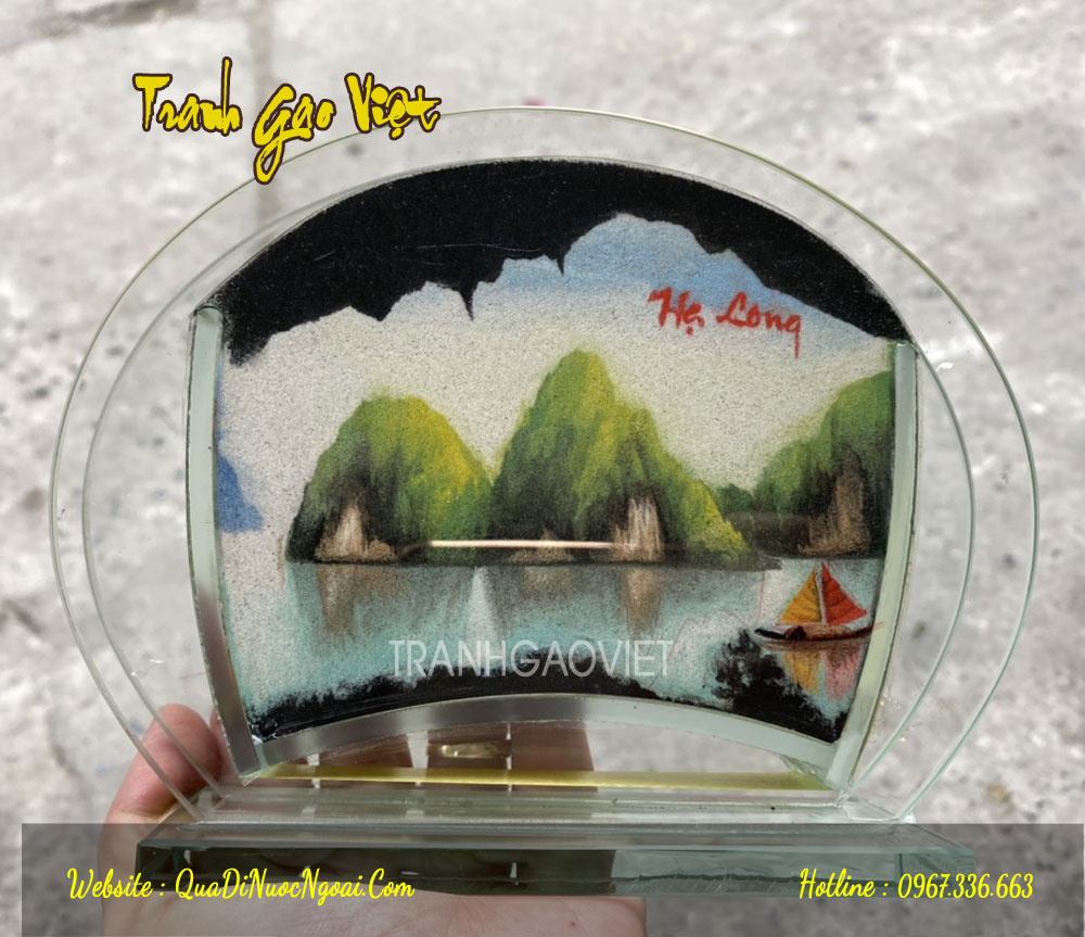 Tranh cát vịnh Hạ Long