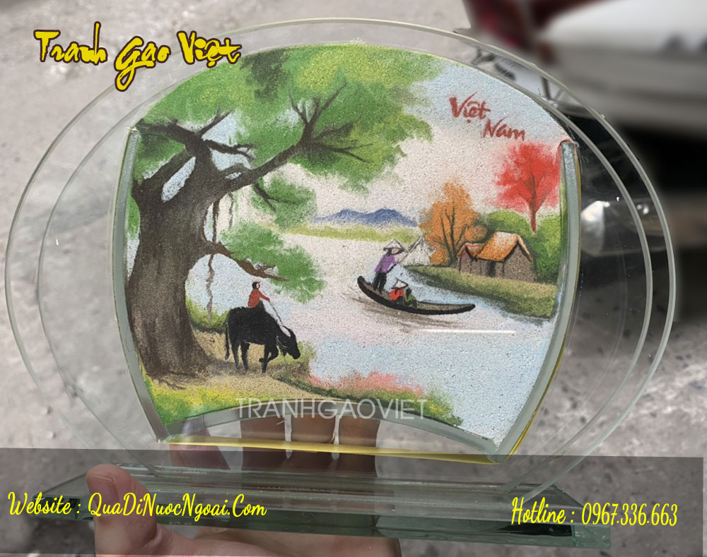 Tranh cát phong cảnh