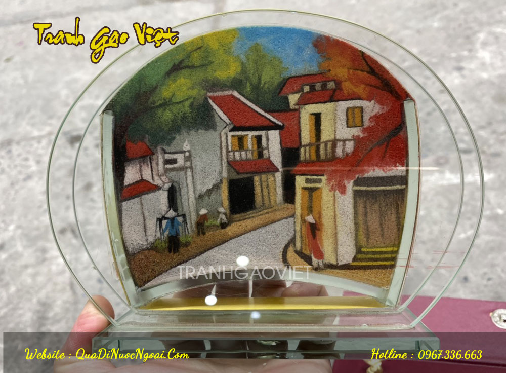 Tranh cát phố cổ Hà Nội