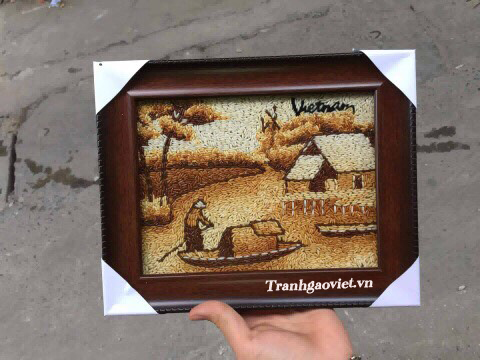 Tranh gạo người l&aacute;i đ&ograve;