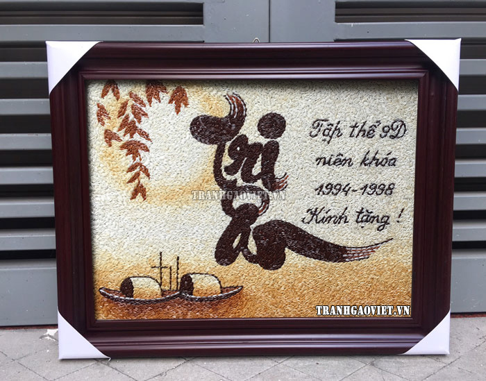 tranh gạo tri &acirc;n