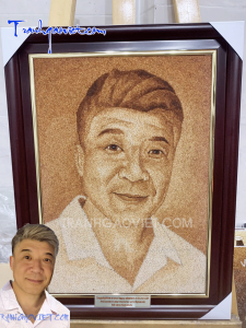 Tranh đặt chân dung của cty ITOCHU TEXTILE PROMINENT