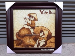 Tranh cậu bé chăn trâu