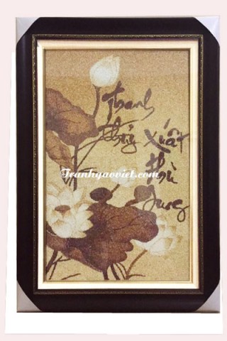Thanh thư pháp thanh thủy xuất phù dung